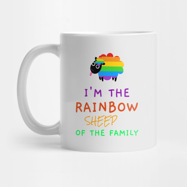 I am The Rainbow Sheep Of The Family by DAZu